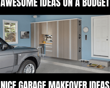 AWESOME 7 GARAGE MAKEOVER IDEAS ON A BUDGET
