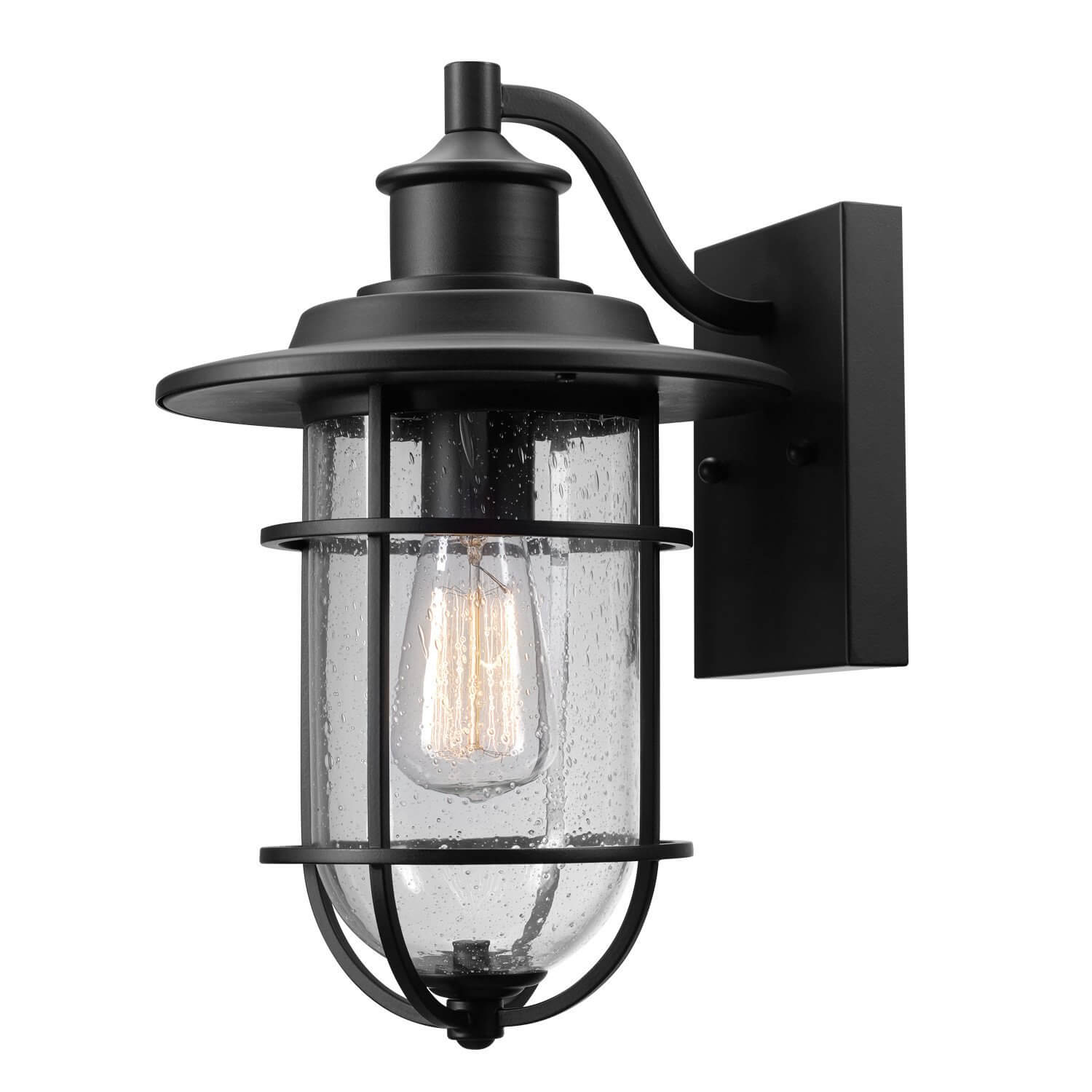 GLOBE ELECTRIC WALL SCONCE FOR OUTDOOR GARAGE LIGHTING