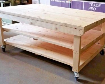 HOW TO BUILD A GARAGE WORKBENCH: ONE-DAY DIY PROJECT