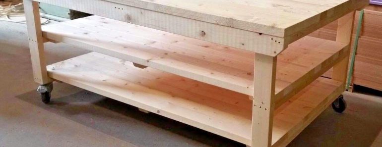 HOW TO BUILD A GARAGE WORKBENCH: ONE-DAY DIY PROJECT