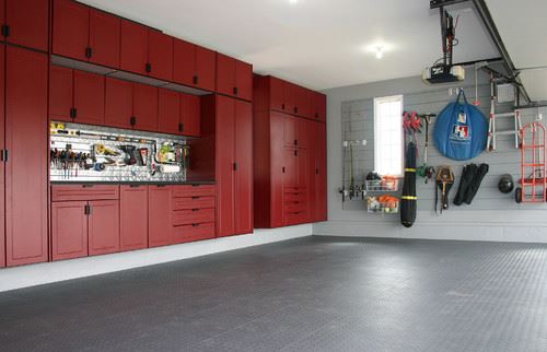 OFF THE FLOOR GARAGE STORAGE CABINET DESIGN IDEAS