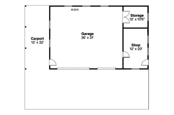 PRAIRIE GARAGE FLOOR PLANS