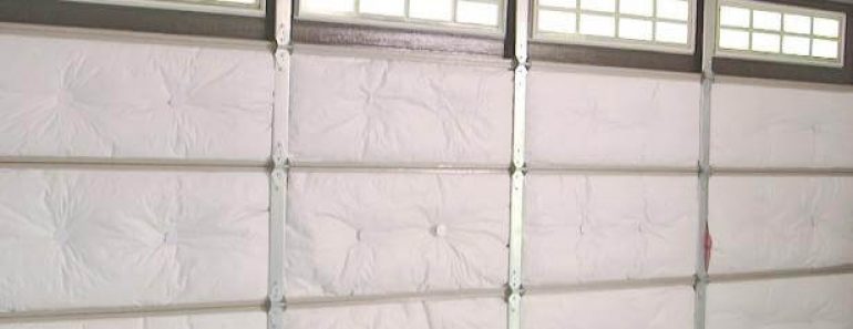 HOW TO INSULATE A GARAGE DOOR PROPERLY