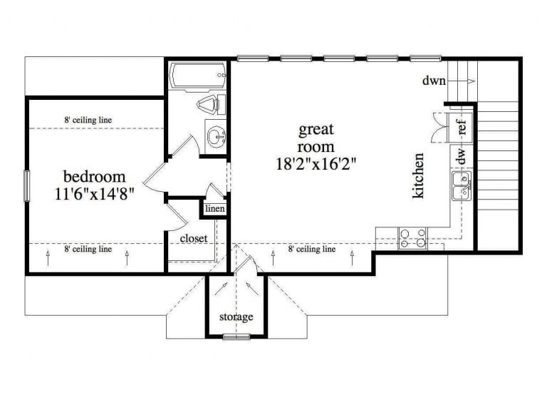 HOW TO BUILD A GARAGE APARTMENT CHEAP 4 PLANS