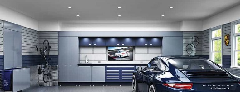 STANDARD 2 CAR GARAGE SIZE AND CREATIVE WAYS TO ORGANIZE
