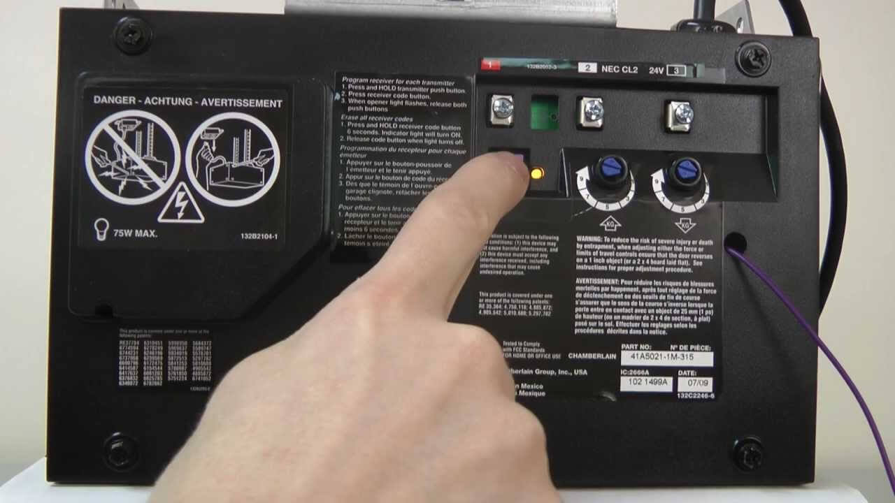 HOW TO CHANGE GARAGE DOOR CODE GARAGE GUIDES