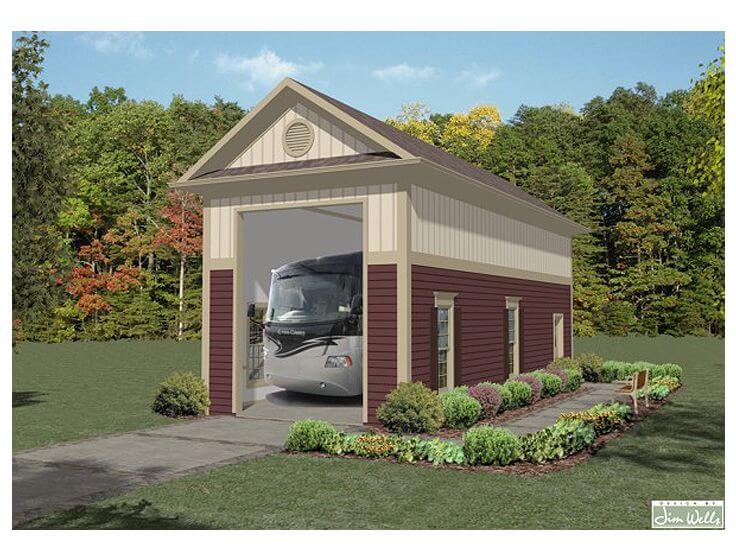 GARAGE FOR RV DESIGN PLANS AND COSTS