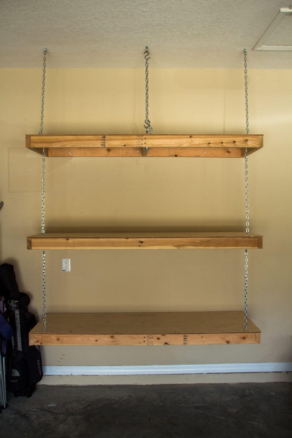 HOW TO BUILD WALL MOUNTED GARAGE SHELVES GARAGE GUIDES