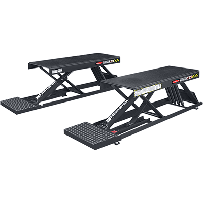 QUICK JACK P-6BF FLUSH MOUNT LOW-RISE PORTABLE CAR LIFTS FOR HOME GARAGE