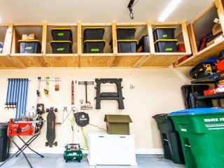 HOW TO BUILD WALL MOUNTED GARAGE SHELVES - GARAGE GUIDES