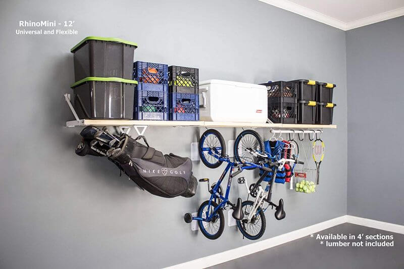 DIY RHINOMINI SHELF KITS GARAGE STORAGE SYSTEM