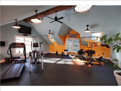 GYM HOME IDEAS FOR BONUS ROOMS ABOVE GARAGE