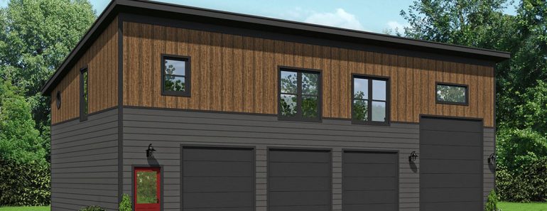 4 Car Garage Plans with Apartment above for Value House Addition. Amazing!
