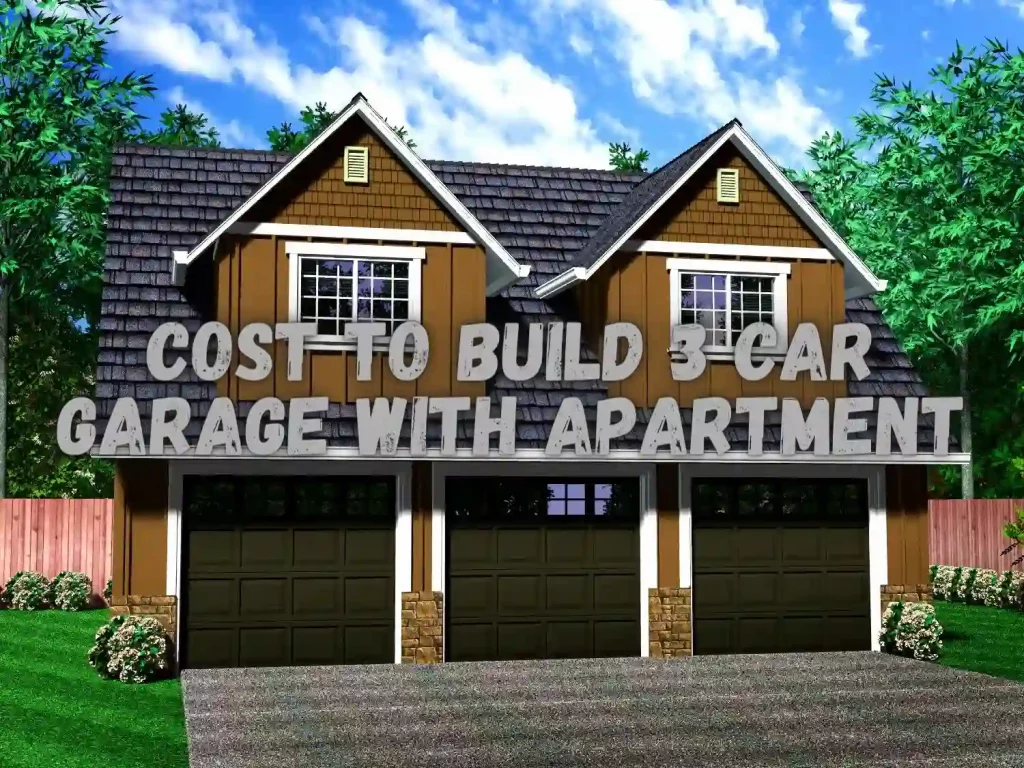 Cost To Build 3 Car Garage With Apartment