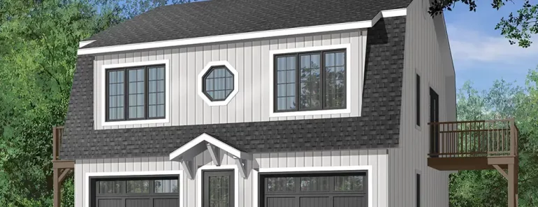 Inspiring Two Car Garage With 2 Bedroom Apartment Plans