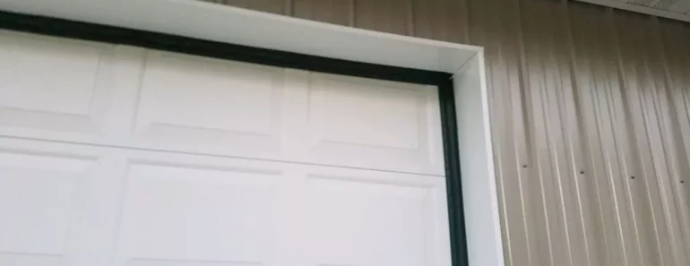 How to Seal Garage Door Sides And Top