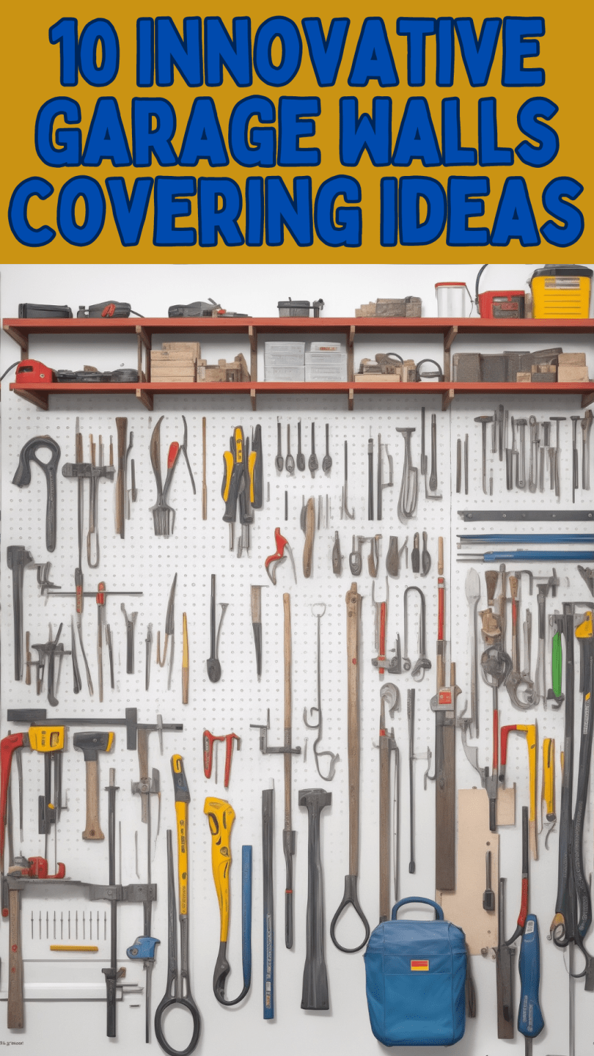 10 Innovative Garage Walls Covering Ideas to Transform Your Space 🛠️🎨 GARAGE GUIDES