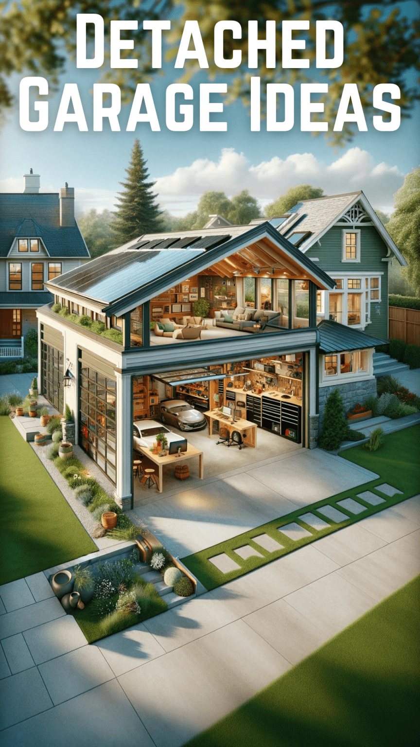 Unlock Your Home's Potential with These Detached Garage Ideas - GARAGE ...