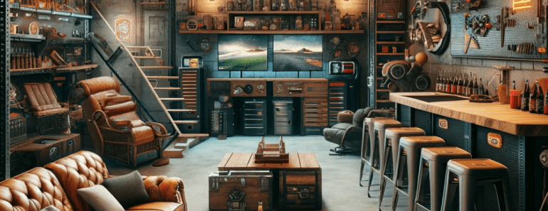 Transform Your Garage into the Ultimate Man Cave with These Cool Ideas