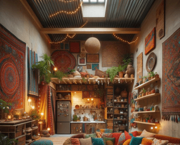 Transform Your Garage into a Bohemian Studio Apartment Oasis