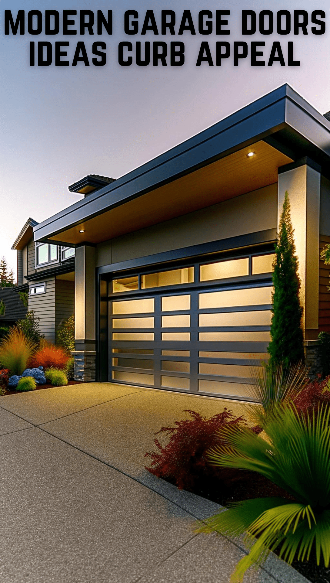 Elevate Your Home's First Impression with These Modern Garage Doors