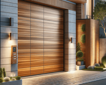 Unlock the Charm of Modern Garage Doors Made of Wood