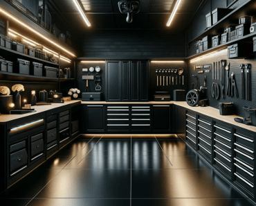 Unleash the Potential of Your Home with a Black Garage Interior Transformation Unleash the Potential of Your Home with a Black Garage Interior Transformation