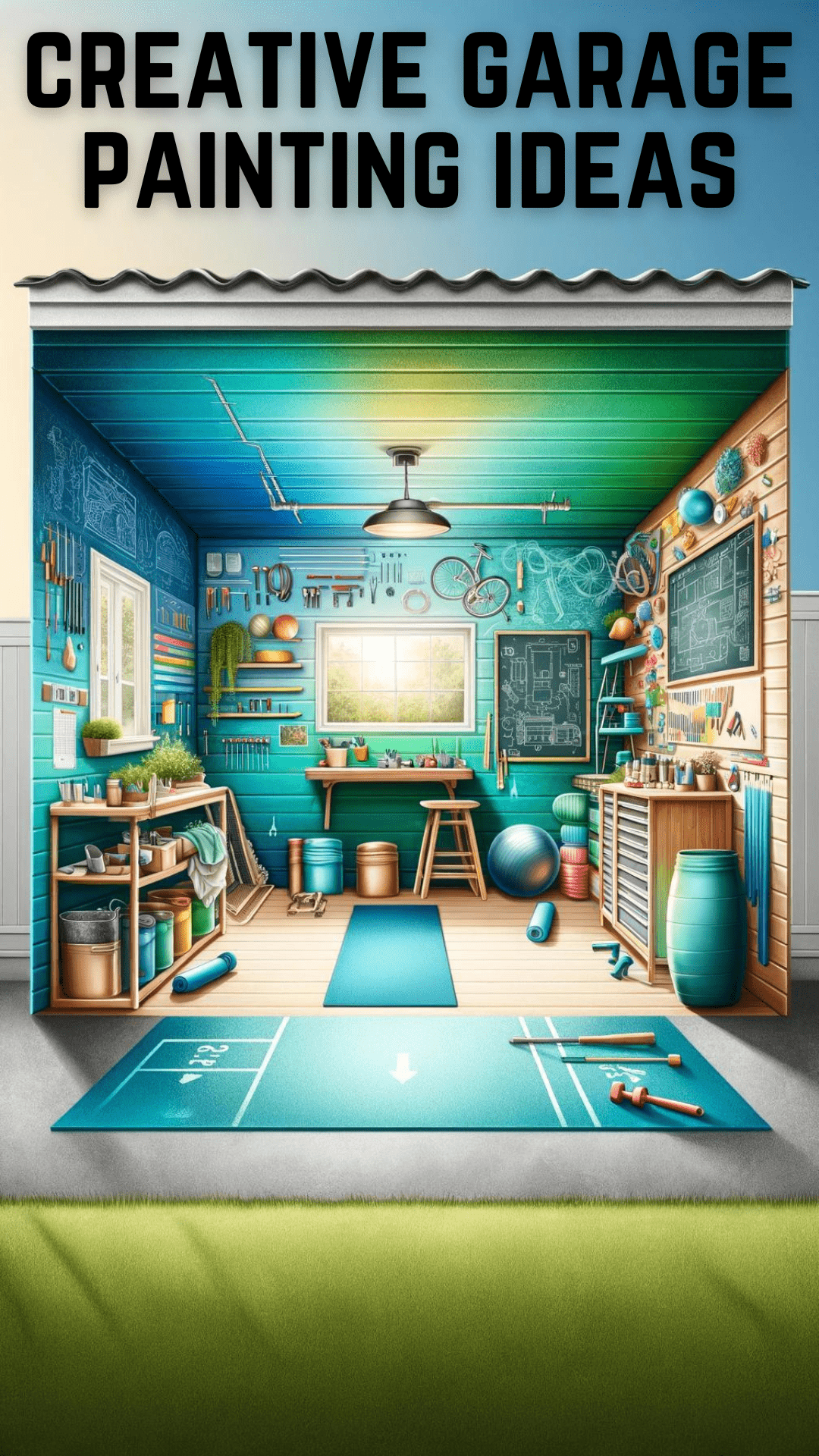 Transform Your Garage with These Creative Painting Ideas - GARAGE GUIDES