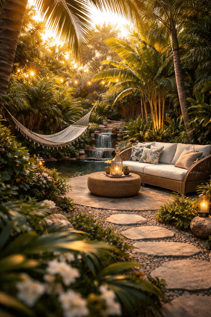 1. Tropical Paradise Backyard Oasis That Feels Like a Vacation