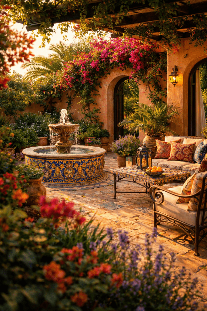 3 The Spanish Mediterranean Oasis Style