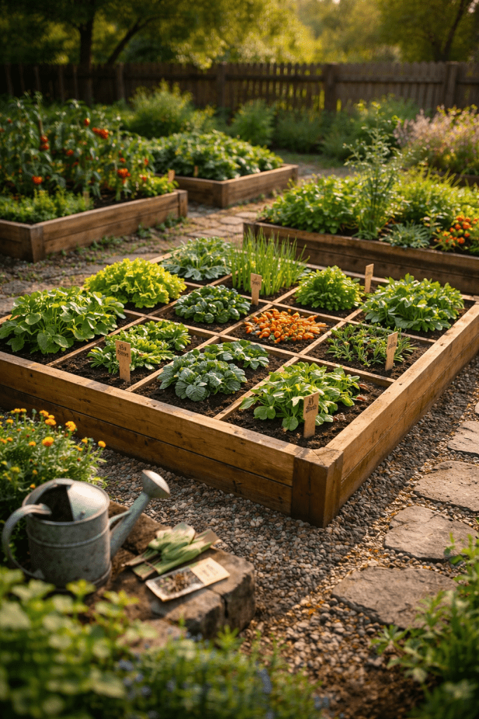 Best 1 Grid Style Raised Garden Bed Layout for Maximum Harvest