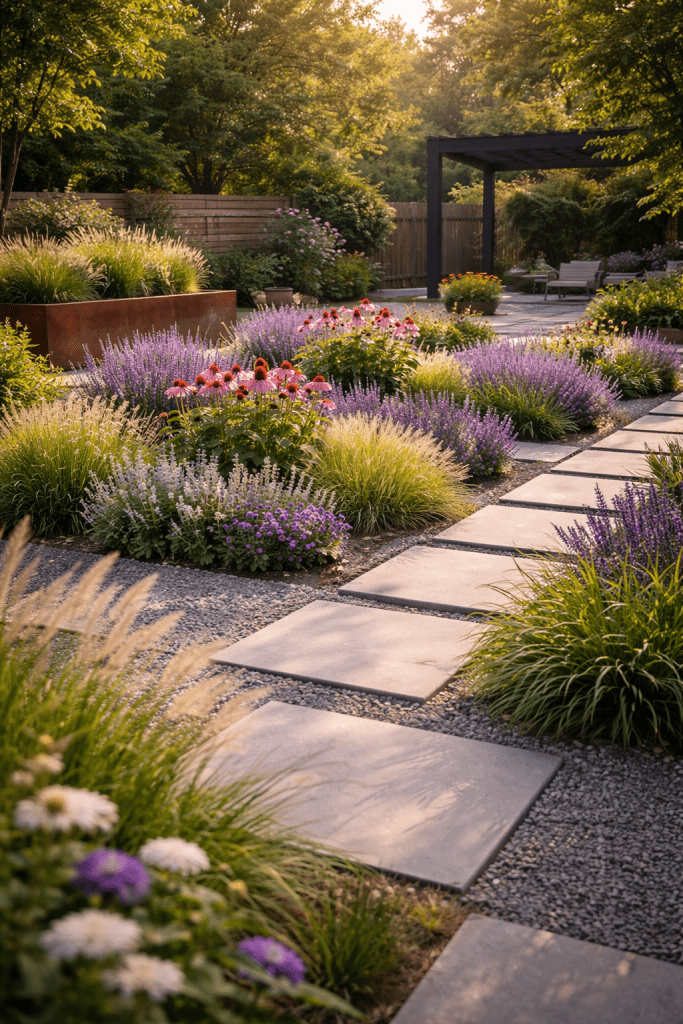 Best 2 Structured Modern Perennial Garden for Elegant Outdoor Spaces