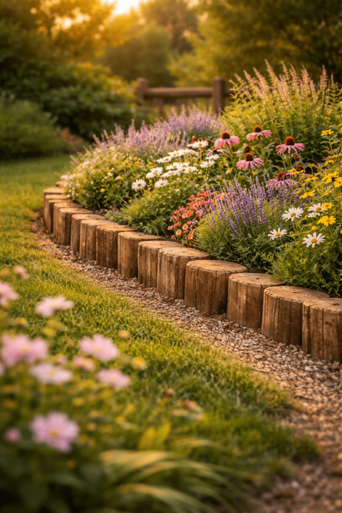 Best 2 Wooden Garden Borders That Bring Warmth and Rustic Charm