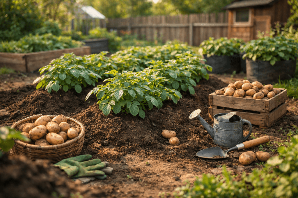 Best 3 Brilliant Planting Potatoes Ideas That Turn Any Garden Into a Massive Harvest Machine