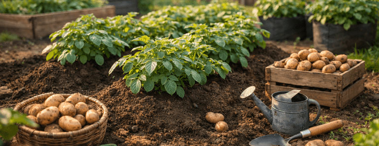 Best 3 Brilliant Planting Potatoes Ideas That Turn Any Garden Into a Massive Harvest Machine