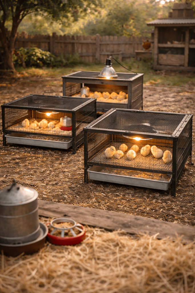 Best 3 Brooder Box Ideas Using Wire Frame Chick Brooders