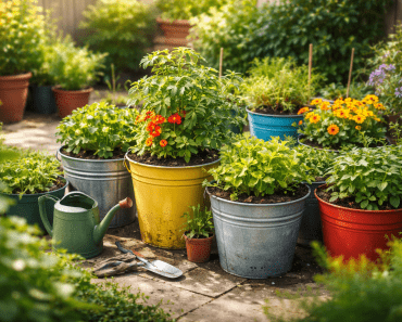 Best 3 Bucket Gardening Ideas That Turn Simple Buckets Into an Amazing Productive Garden