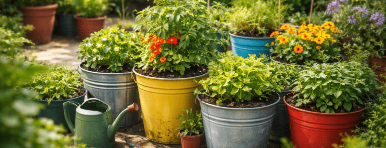 Best 3 Bucket Gardening Ideas That Turn Simple Buckets Into an Amazing Productive Garden