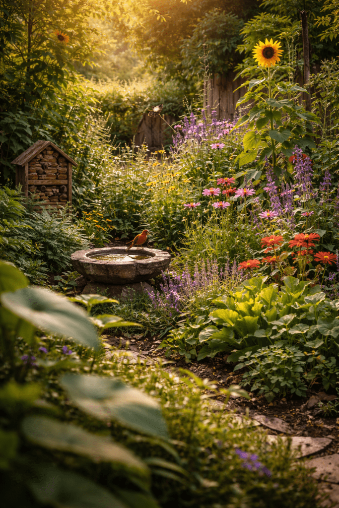 Best 3 Chaos Garden Idea With Wildlife Friendly Jungle Garden