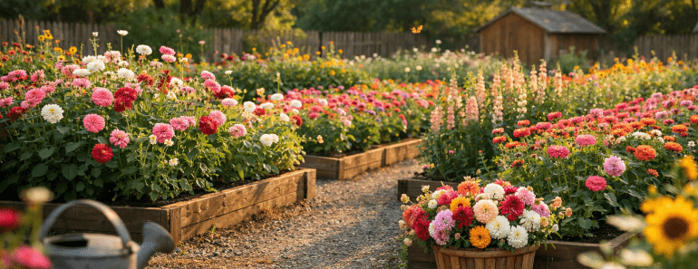 Best 3 Cut Flower Garden Layout Ideas That Turn Any Backyard Into a Bloom Harvest Paradise