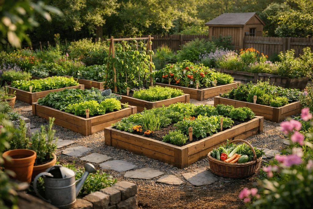 Best 3 Raised Garden Bed Layout Ideas That Instantly Turn Any Backyard Into a Productive Food Garden