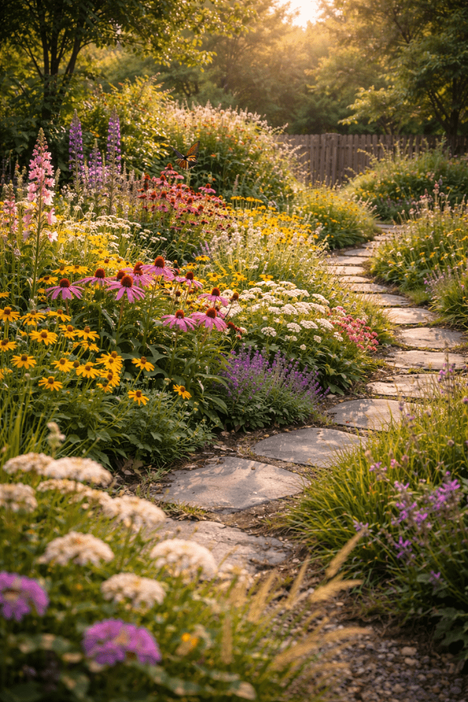 Best 3 Wildlife Friendly Natural Perennial Garden That Supports Pollinators
