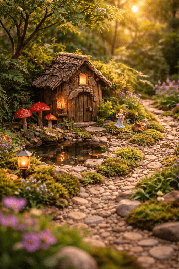 1. Enchanted Woodland Kids Fairy Garden
