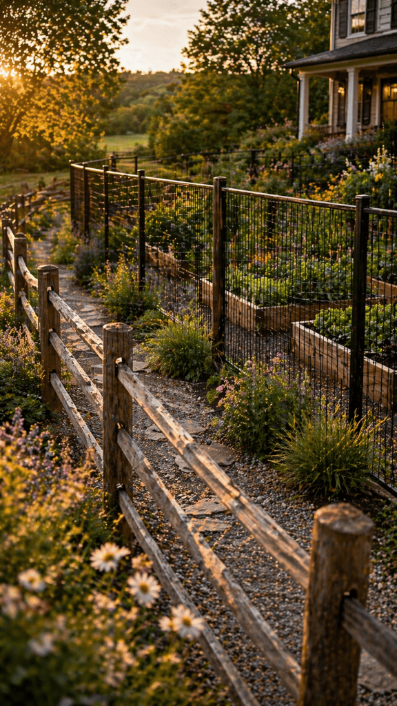 2 Double Fence Deer Proof Garden Fence for Smart Deer Psychology