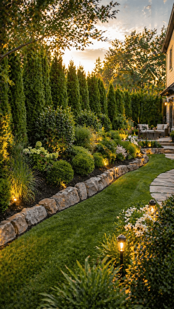 2 Privacy Berms Landscaping Ideas That Hide Neighbors Beautifully