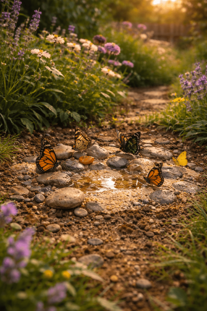 3. Natural Ground Butterfly Puddler DIY