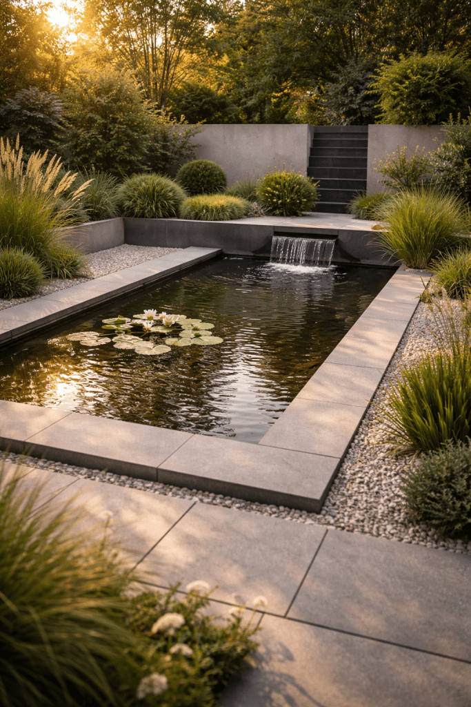 Best 2 DIY Ponds Backyard Modern Minimalist Pond
