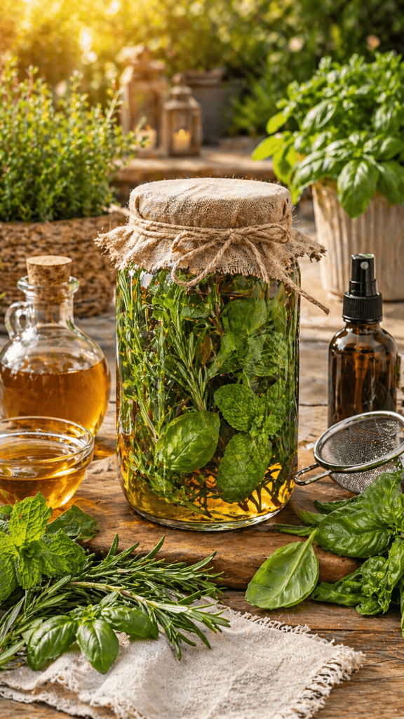 Best 2 Vinegar Herbal Mosquito Repellent Homemade Mix