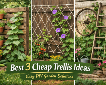 Best 3 Cheap Trellis Ideas That Instantly Transform Your Garden on a Budget