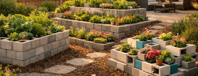 Best 3 Concrete Block Garden Beds Ideas That Instantly Upgrade Your Backyard
